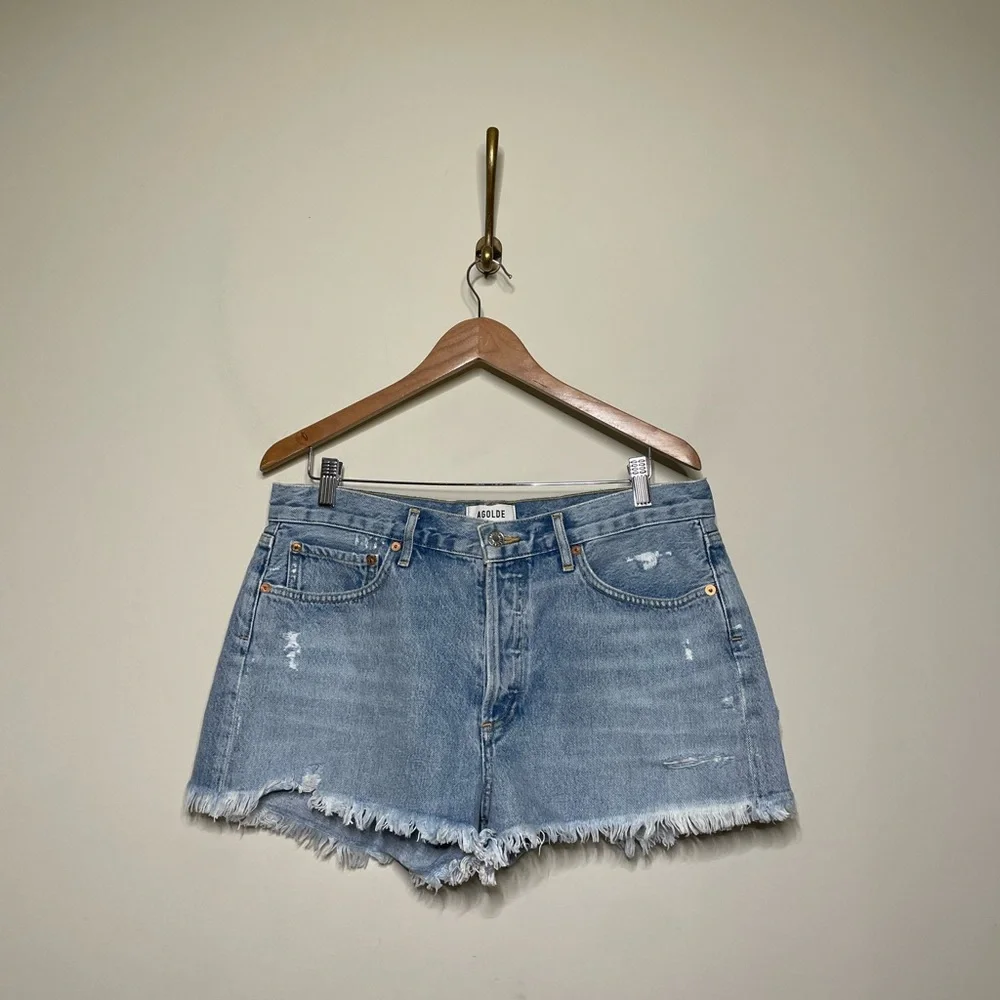 Agolde Parker Vintage Cut Off Short in Swapmeet